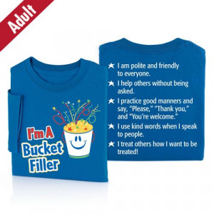 Bucket Filler T-Shirt (Adult)