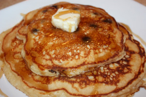 lemon blueberry pancakes