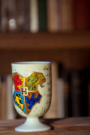 Hogwarts Crest with J.K. Rowling Quote - 