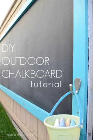 Outdoor Chalkboard