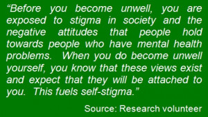Mental Health Stigma Quotes How does self stigma come