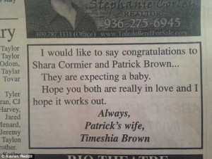 Timeshia really taught her husband Patrick a lesson. Apparently she ...