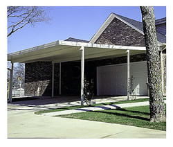 Aluminum Flat Roof Carports