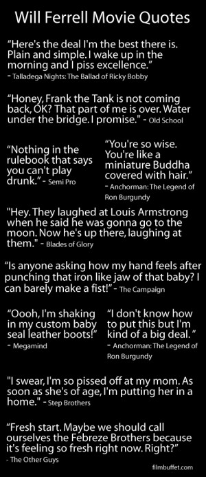 10 of the Best Will Ferrell Movie Quotes