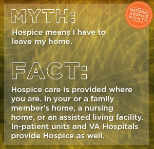 ... patient units and VA Hospitals provide Hospice as well. #hospicemonth