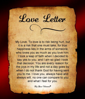 Love Letter For Him #63