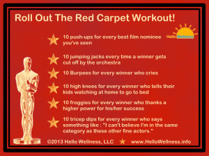 Red Carpet Workout!