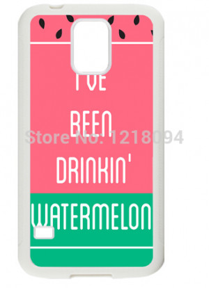 Funny Beyonce Quotes I have Been Drinkin Watermelon Pink Case for ...