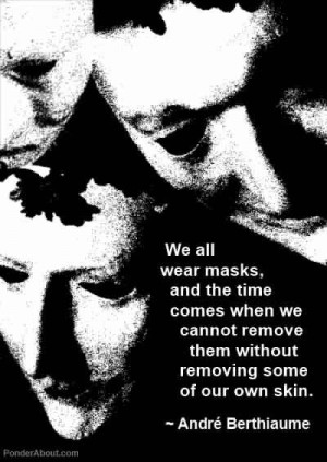 Pretentious poem - Masks