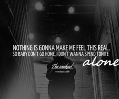 The Weeknd Tumblr Quotes Rapper, the weeknd, quotes,