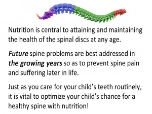 ... check your kids out and get them on the right path to spinal health