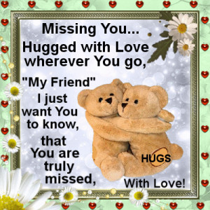 ... August/Miss You sction.Let your friends know how much you miss them