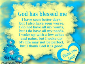 Amen I am truly blessed
