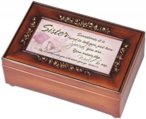 ... Inspirational Decorative Rose Music Jewelry Box Plays Amazing Grace