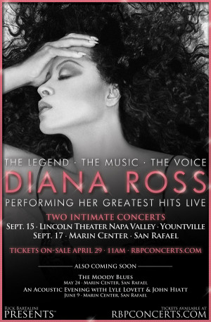 Diana Ross sings the soundtrack of our lives, a true music legend.