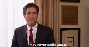 chris traeger, depresed, nbcparksandrec, parks and recreation ...