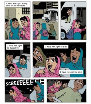 Malala Yousafzai, Every Girl, Illustration Quotes, Girls Malala, Brave ...