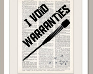 Void Warranties - Dictionary Page Art ...