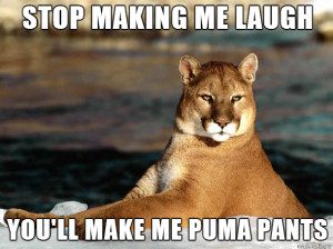 Stop Making Me Laugh, You’ll Make Me Puma Pants Meme