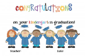 Tuck a graduation certificate in with your gift to your preschoolers ...