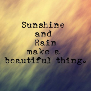 sunshine #rain #beautiful #song #lyrics