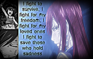 Erza, What I Fight for.. by Xela-scarlet