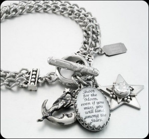 Inspirational Jewelry Quote Bracelet Word by BlackberryDesigns, $58.00