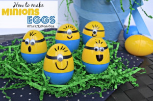 ... make exquisite and super cute Minion-inspired eggs for this Easter