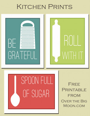 have some fun kitchen prints to share with you