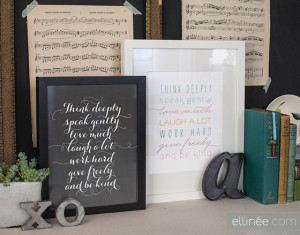 30 fabulous free printables {for the home}