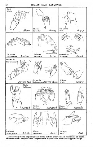 Native American Sign Language