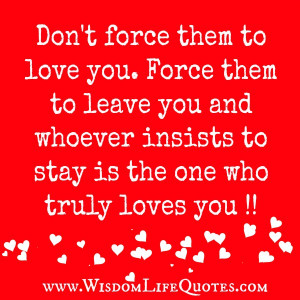 ... they” don’t love you, and don’t waste your time. ~ Patti Flionis