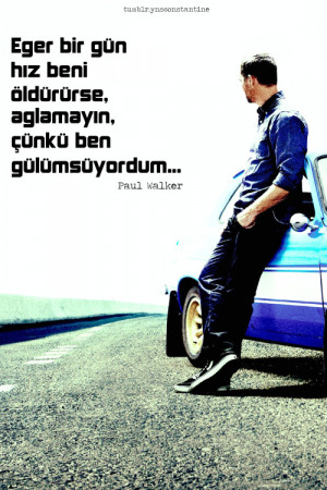 Ölümünün 1. yılında Paul Walker'ı saygı, sevgi ve özlemle ...