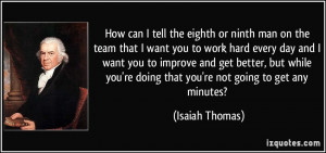 More Isaiah Thomas Quotes