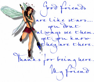 thanks for being my friend