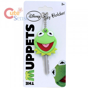 Details zu The Muppets Kermit the Frog Key Cap Rubber Key Chain Holder