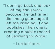 Novelist Lorrie Moore on writing More