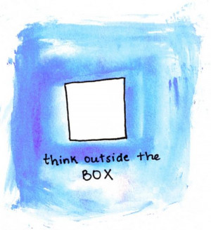 out of the boxDesign Inspiration, Life, Cartoony Stuff, Quotes, Art ...