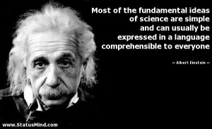 ... comprehensible to everyone - Albert Einstein Quotes - StatusMind.com