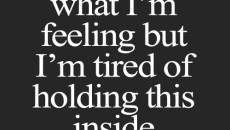 feeling tired in sad quotes