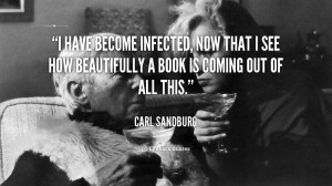 have become infected, now that I see how beautifully a book is ...