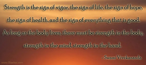 Motivational Thoughts-Quotes-Swami Vivekananda-Strength-Hope-Health