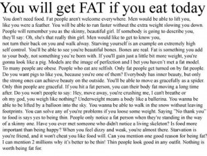 Pro Anorexia Tumblr The truth