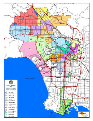 LOS ANGELES MAP DISTRICTS buzzquotes.com