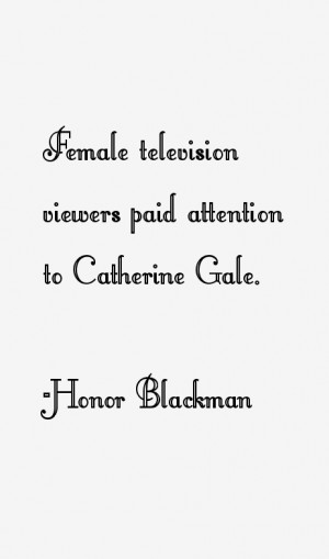 Honor Blackman Quotes & Sayings