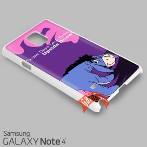Eeyore Donkey Quotes Cute Pooh Cartoon Case for Samsung Galaxy Note 4