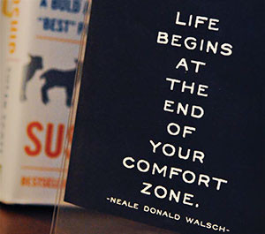 ... the students to get out of their comfort zone and explore new things