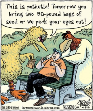 Bizarro is brought to you today by Animal Husbandry.