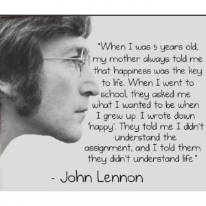 Not a fan of the Beatles but this quote just made my day