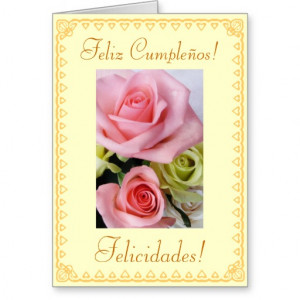 Spanish: Birthday Feliz Cumpleanos Cards